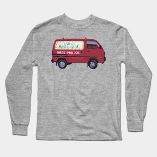 Doc Martin Bert Large Large Restaurant Red Van Cornwall Portwenn Long Sleeve T-Shirt